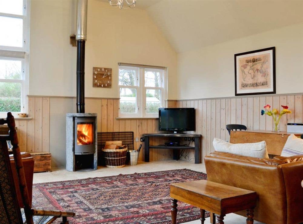 Open plan living/dining room/kitchen at Jackdaws in St Fillans, near Crieff, Perthshire