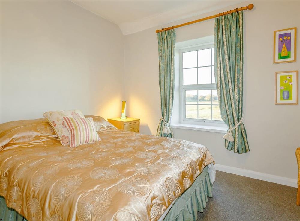 Comfortable double bedroom at Jacks Cottage in Easton On The Hill, near Stamford, Northamptonshire