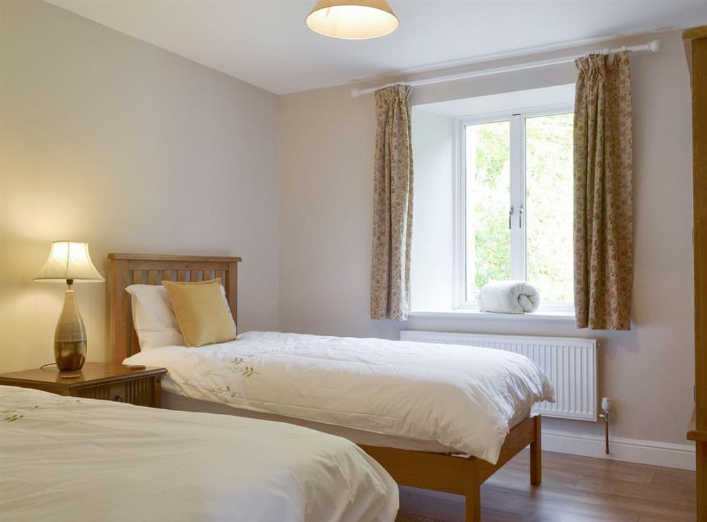 Good sized twin bedroom at Swallow View, 