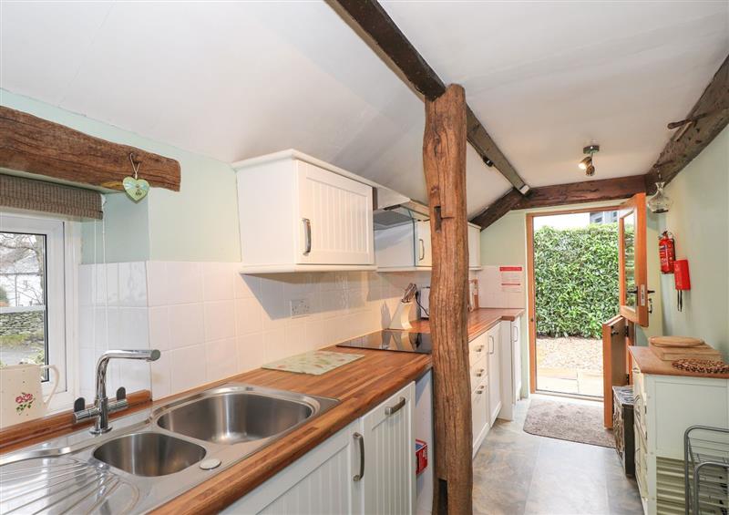 This is the kitchen at Jacky Garth Cottage, Threlkeld near Keswick