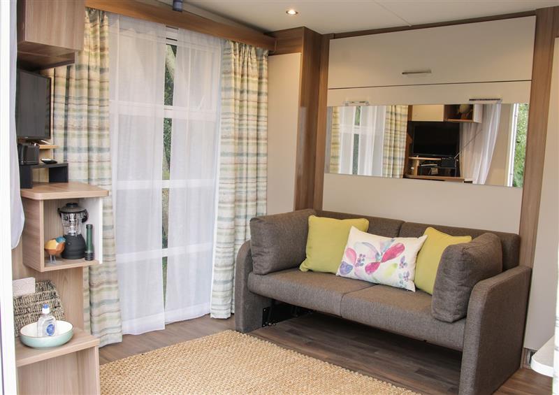 The living area at Jacobs Meadow, Minsterley near Chirbury