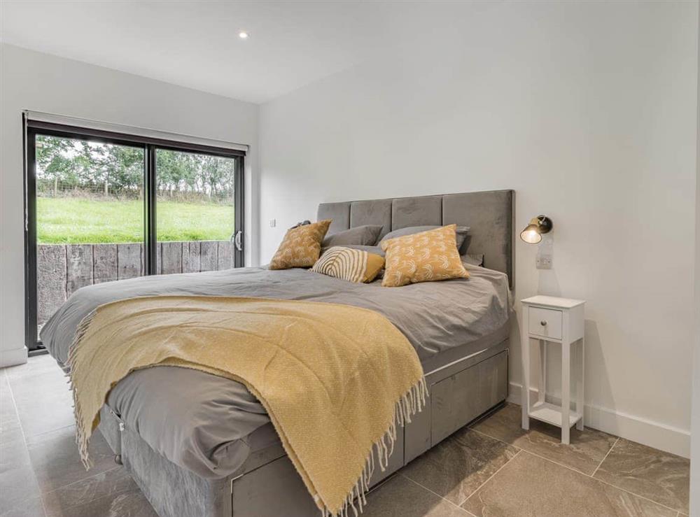 Double bedroom at Jacobs Plock in Leintwardine, near Ludlow, Herefordshire
