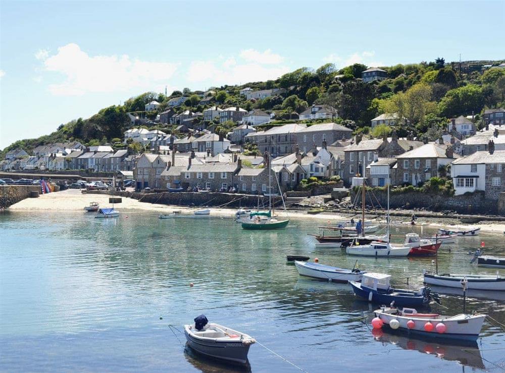 Mousehole harbour at Jamaica Villa in Heamoor, near Penzance, Cornwall