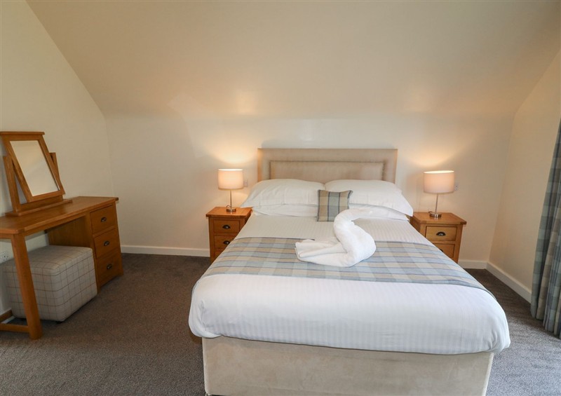 One of the bedrooms at James Ville Marina Lodge 10, Brigg