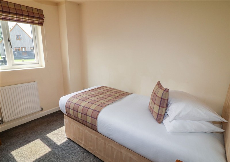 One of the bedrooms at James Ville Marina Lodge 8, Brigg