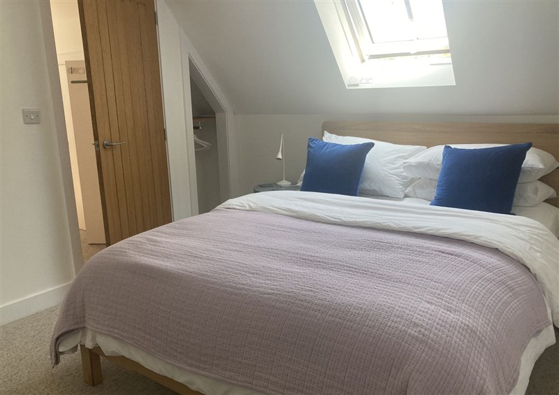 This is a bedroom at Jams, Lympstone