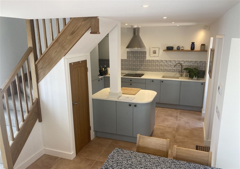 This is the kitchen at Jams, Lympstone