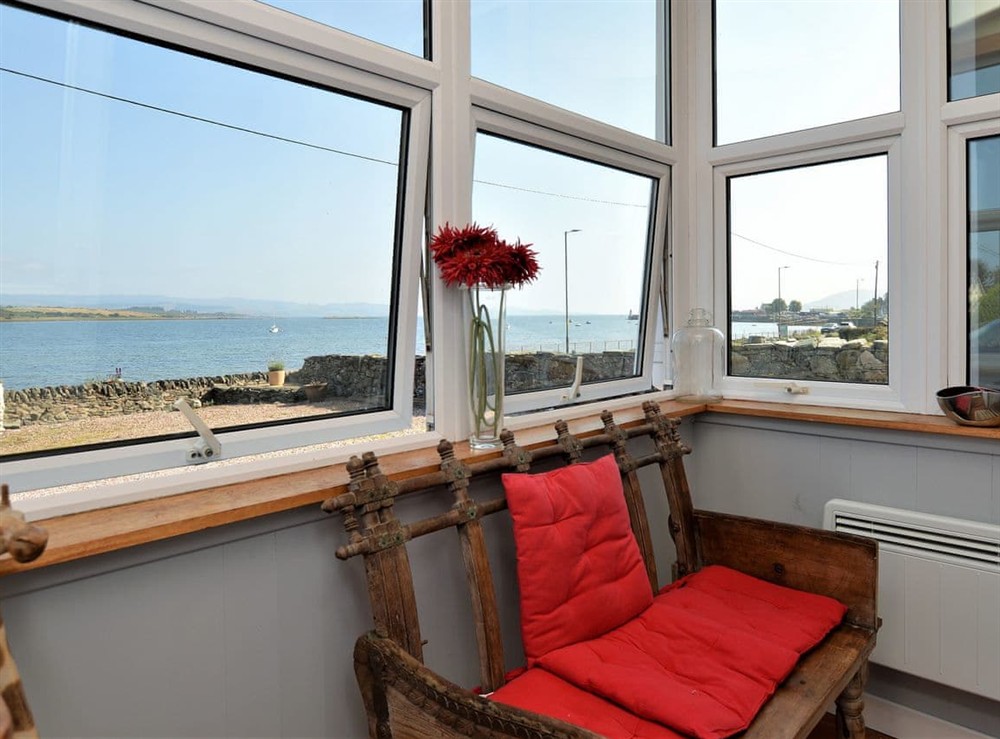 Sun room at Janeville in Ardrishaig, Argyll