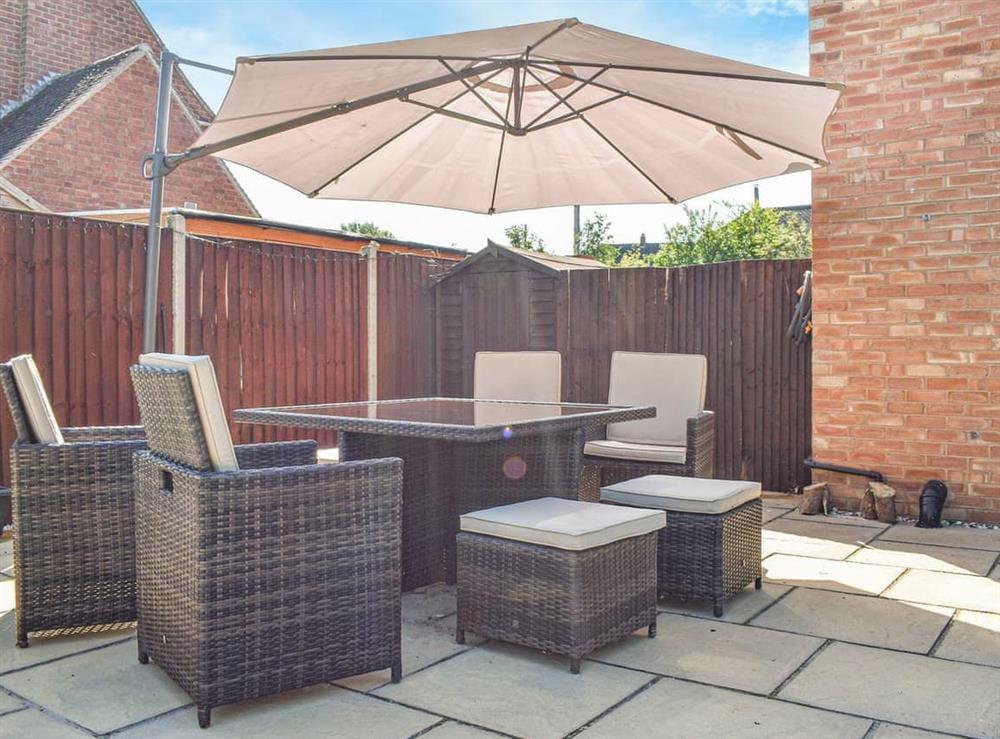 Outdoor area at Jarvea in Evesham, Worcestershire