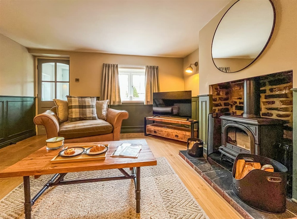 Living area at Jasmin Cottage in Ingleby Greenhow, North Yorkshire