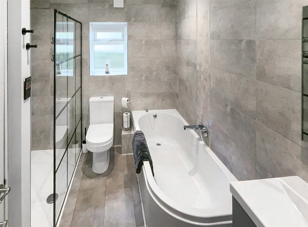 Bathroom at Jasmin in Somerset, near Chard, England