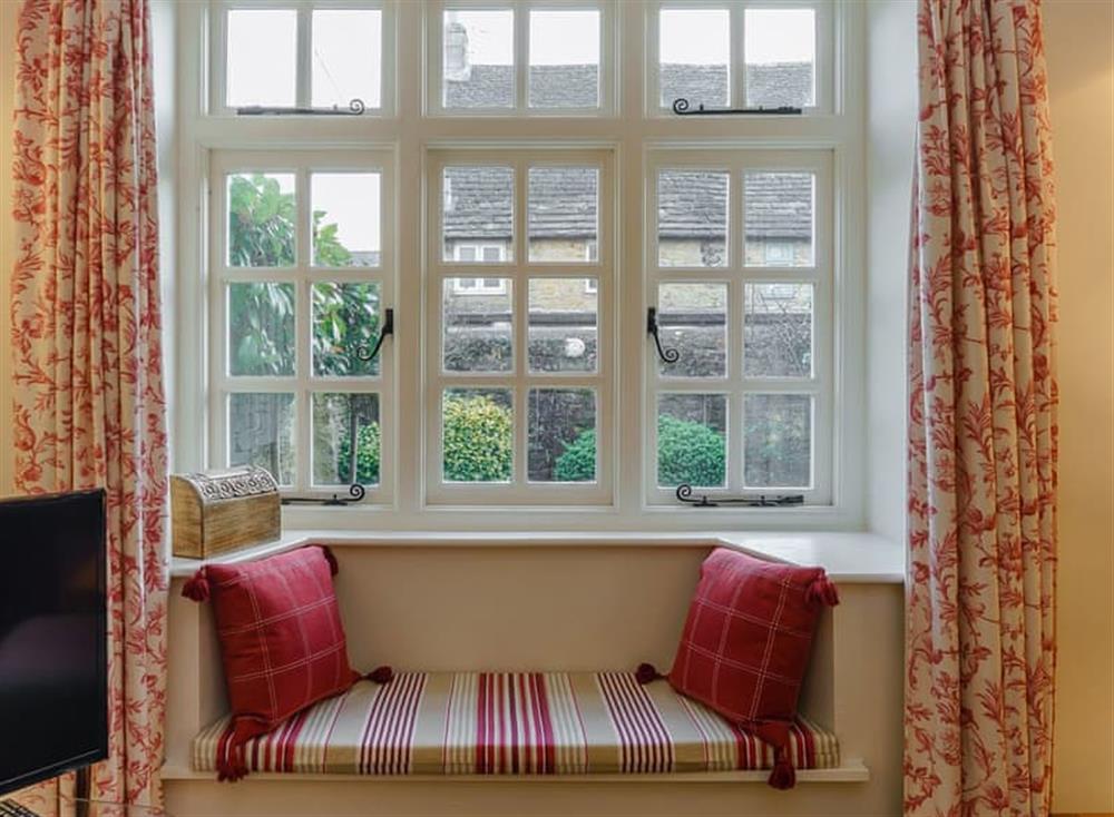 Window seat at Jasmine Cottage in Bourton-on-the-Water, Gloucestershire
