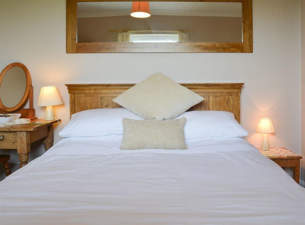 Warm and inviting romantic double bedroom at Jasmine Cottage in Consett, near Durham, County Durham, England