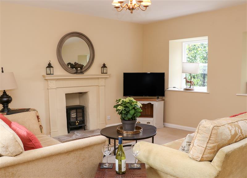 The living area at Jasmine Cottage, Easby near Richmond