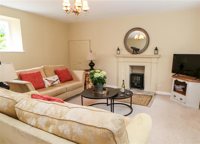 The living room at Jasmine Cottage, Easby near Richmond