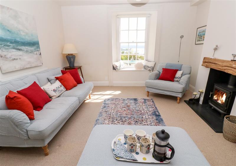 This is the living room at Jasmine Cottage, Falmouth