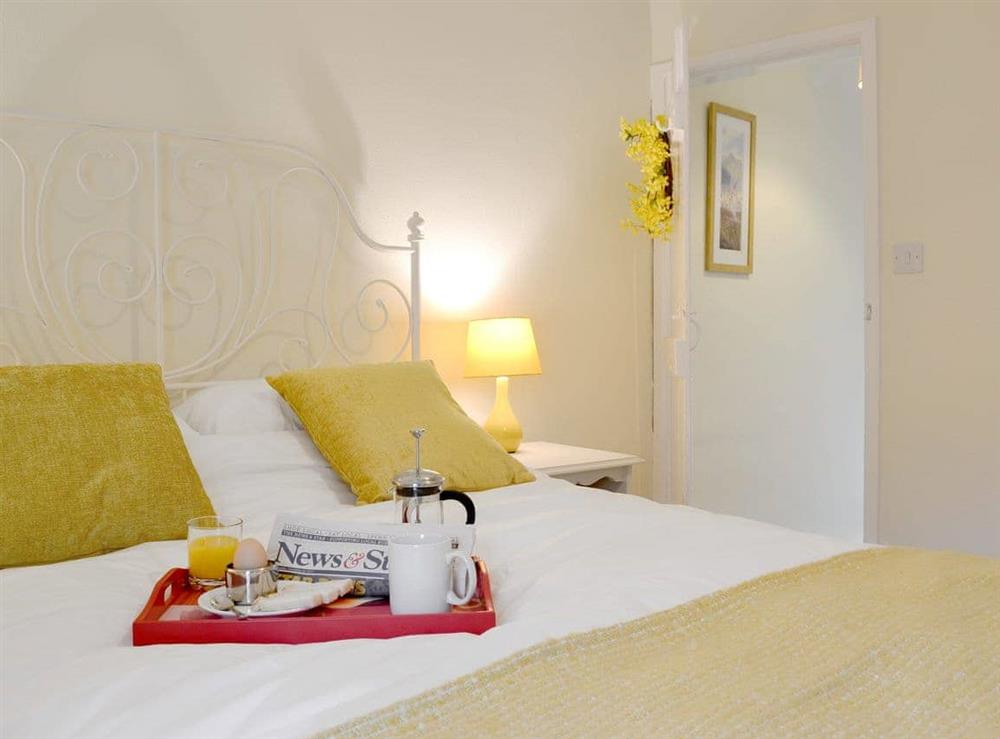 Comfortable double bedroom at Jasmine Cottage in Keswick, Cumbria
