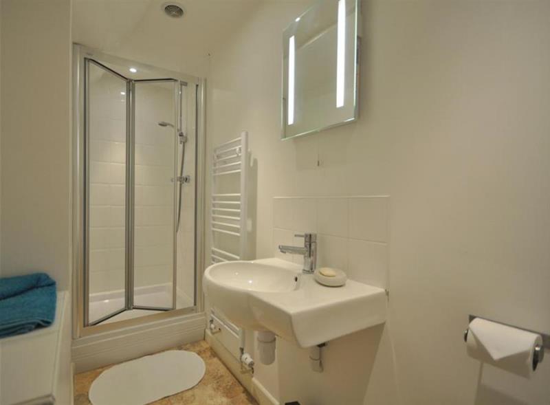 Shower room at Jasmine Cottage, Osmington, Osmington, Dorset