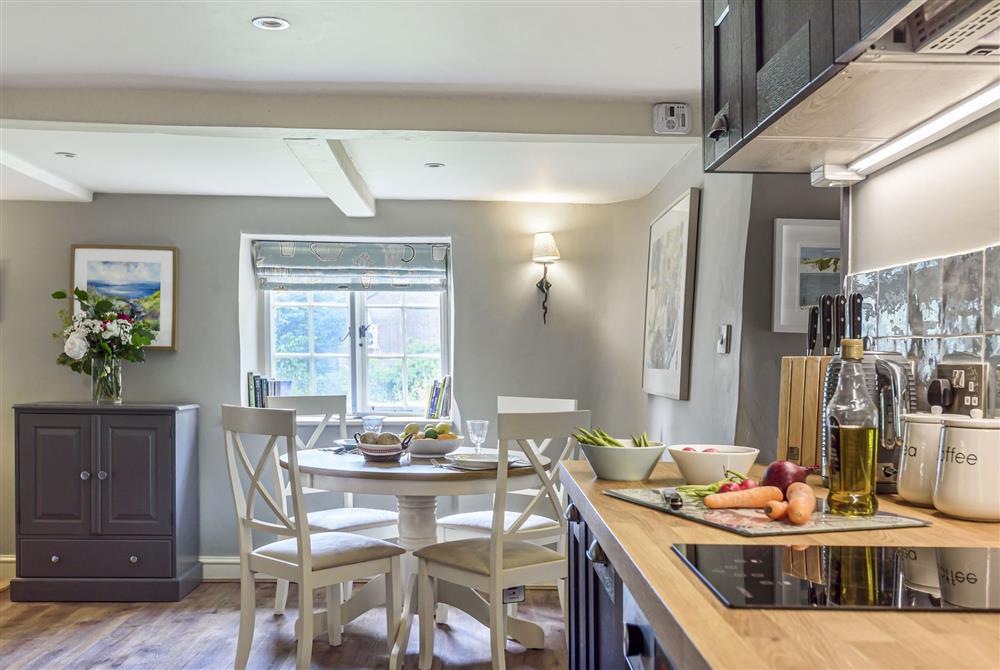 The easy open plan layout at Jasmine Cottage, Shaftesbury
