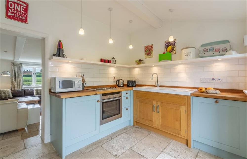 Ground floor: Modern kitchen at Jasmine Cottage, South Creake near Fakenham