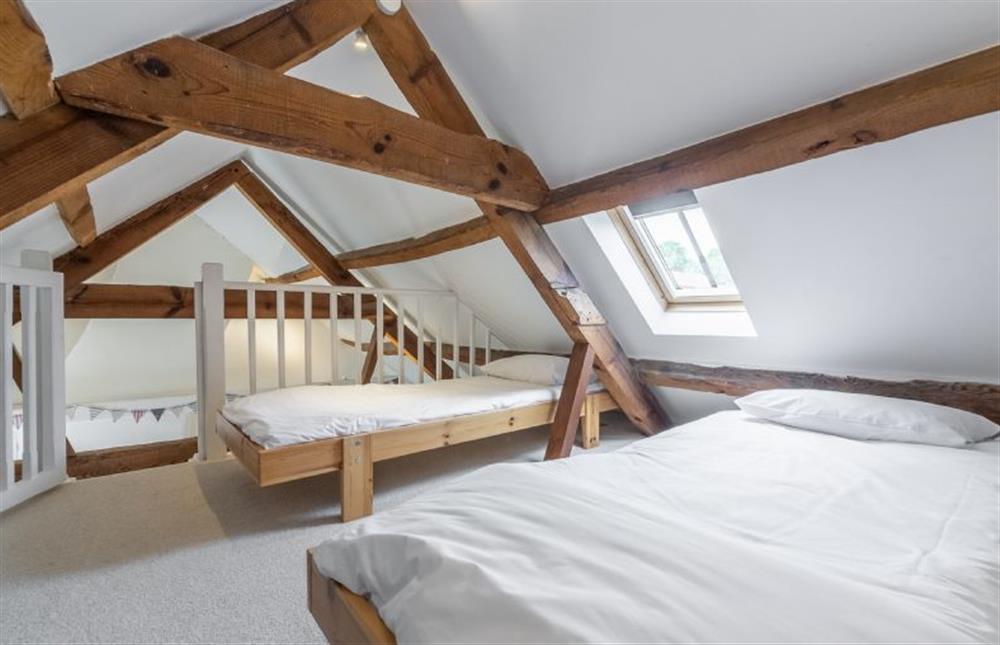 Second floor: Mezzanine childrenfts bedroom option at Jasmine Cottage, South Creake near Fakenham
