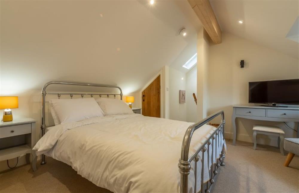 The Annexe: Comfortable first floor bedroom with double bed at Jasmine Cottage, South Creake near Fakenham
