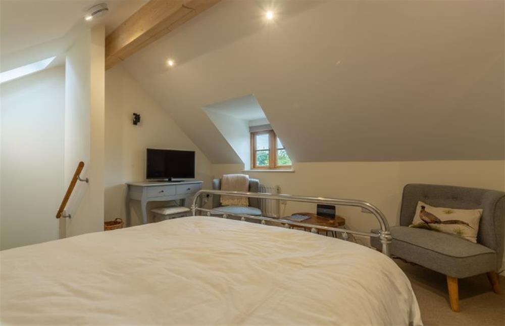 The Annexe: Comfortable first floor bedroom at Jasmine Cottage, South Creake near Fakenham