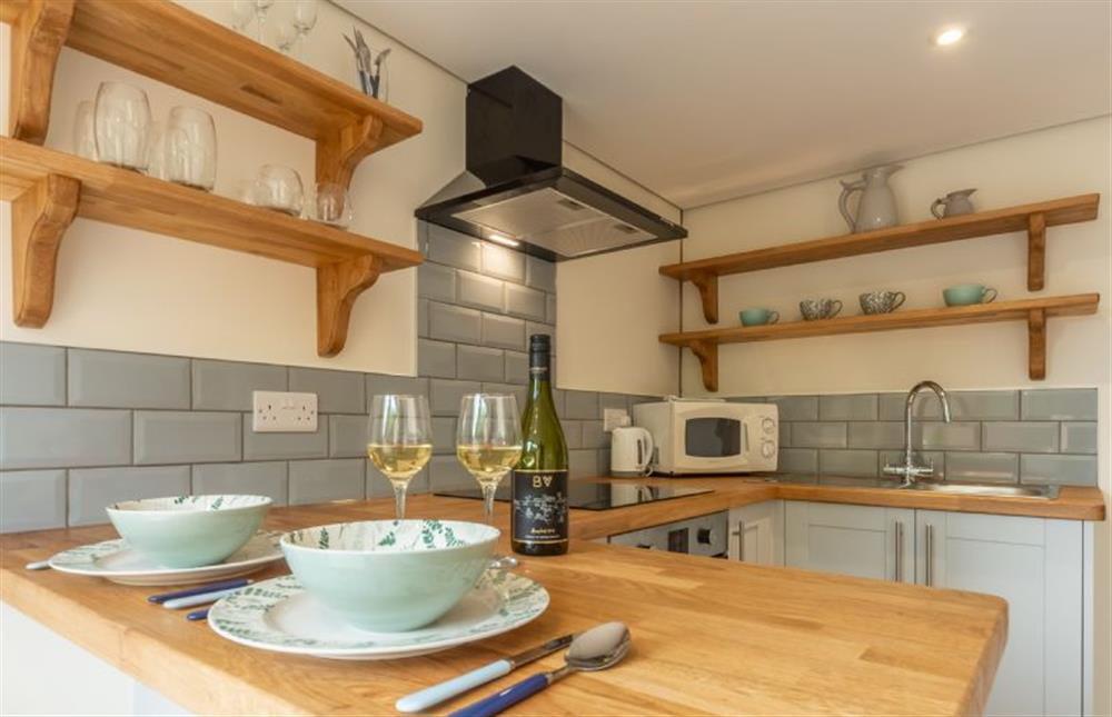 The Annexe: Kitchen area at Jasmine Cottage, South Creake near Fakenham