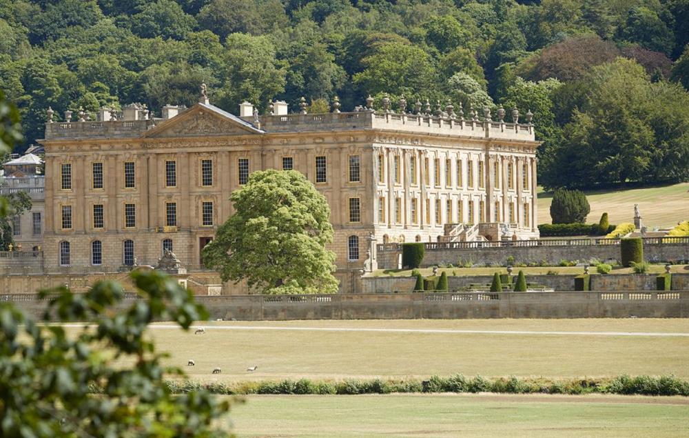 Chatsworth House is only a short twenty minute drive for a great day out for the whole family