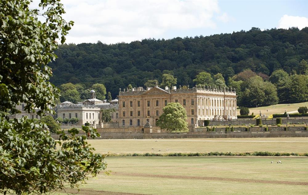 Chatsworth House is only a short twenty minute drive for a great day out for the whole family