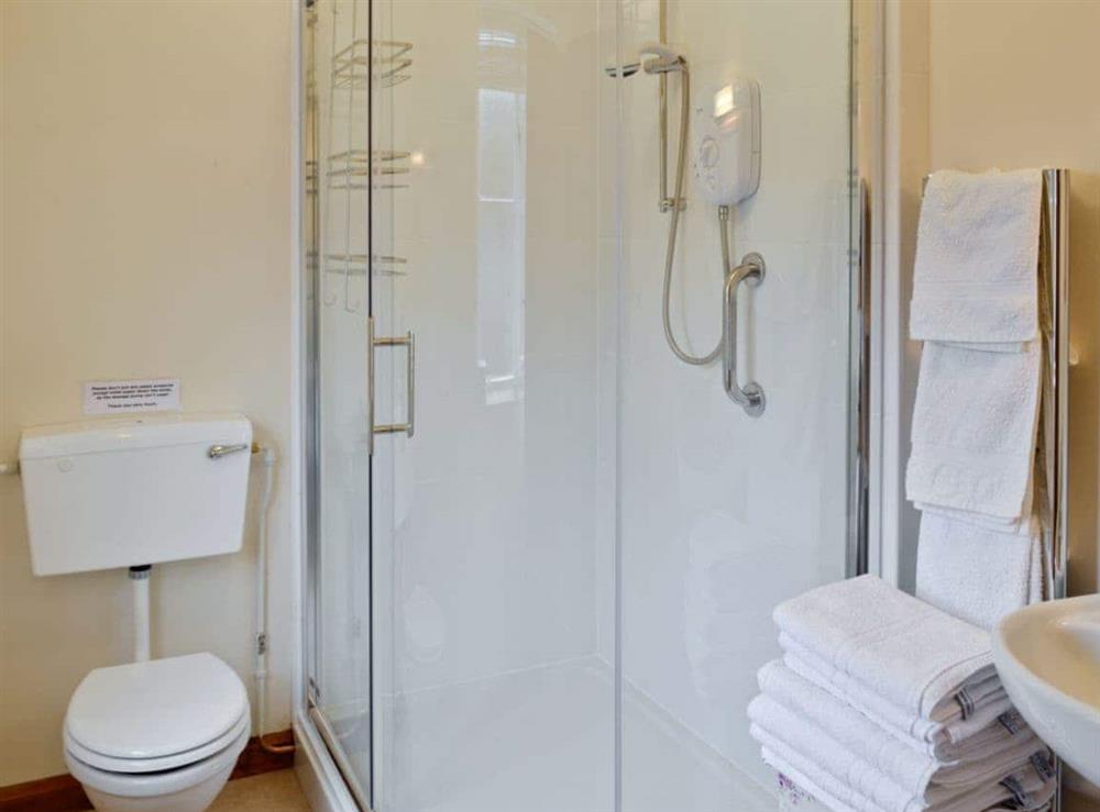 Shower room at Jasmine Cottage in Sturminster Newton, Dorset