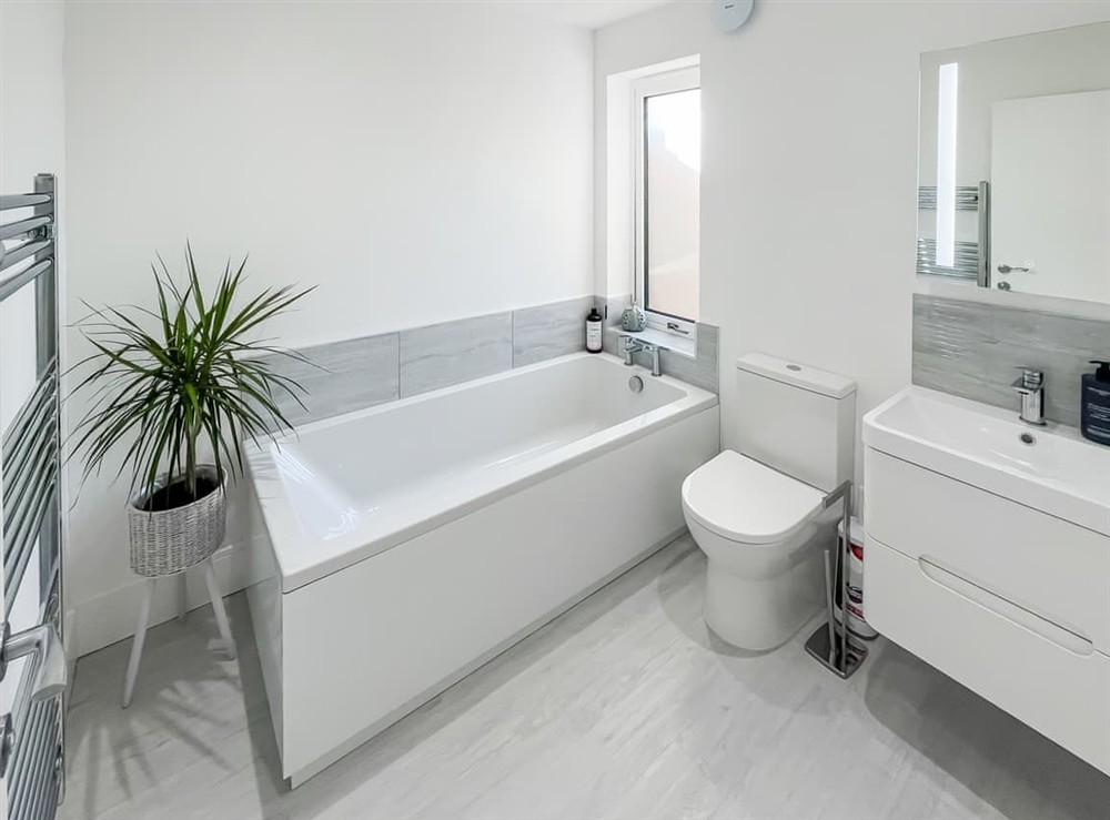 Bathroom at Jasmine in Ospringe, near Faversham, Kent