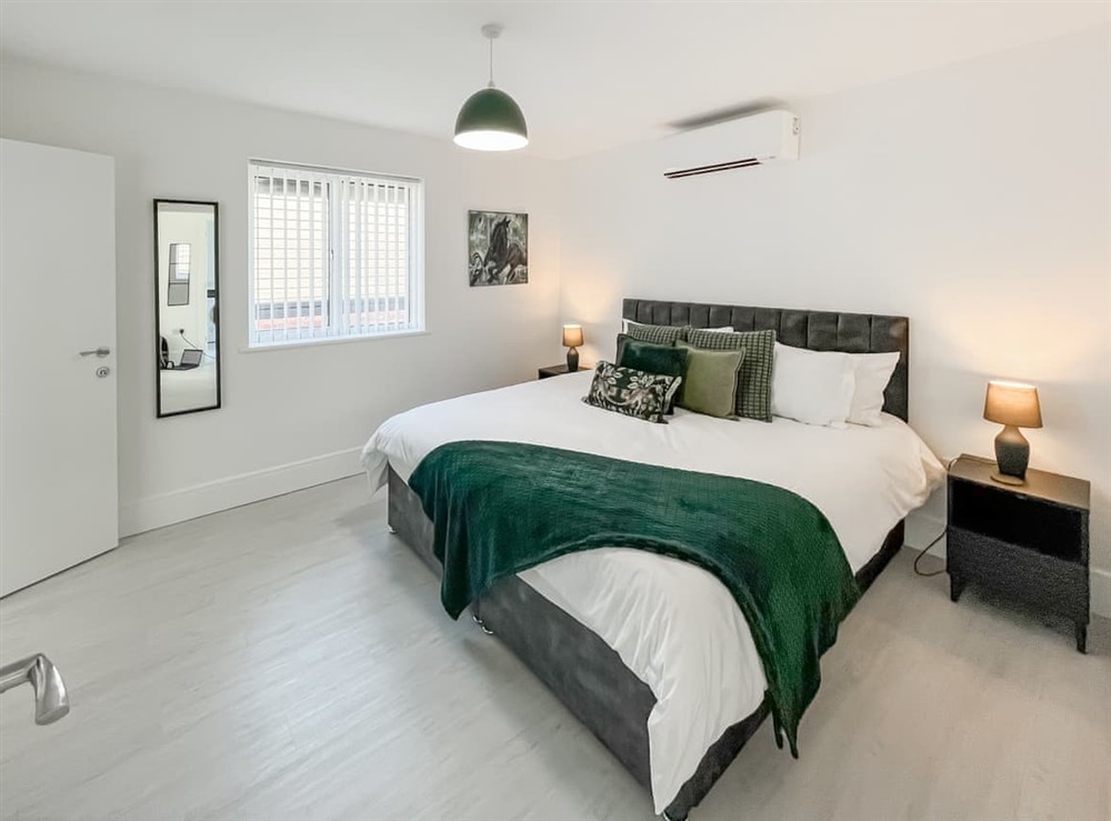 Double bedroom at Jasmine in Ospringe, near Faversham, Kent