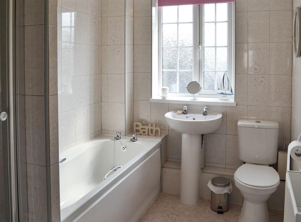 Bathroom at Jays Cottage in Flamborough, near Bridlington, North Humberside