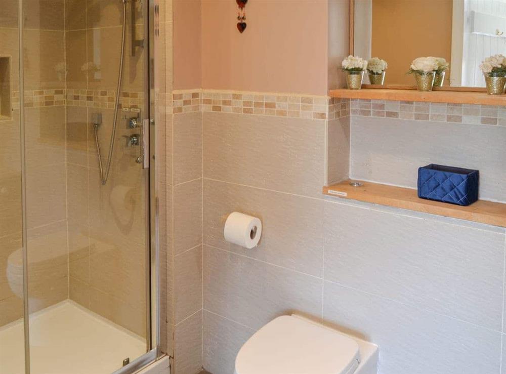 Shower room at Jays Hatch in Witton, near Happisburgh, Norfolk
