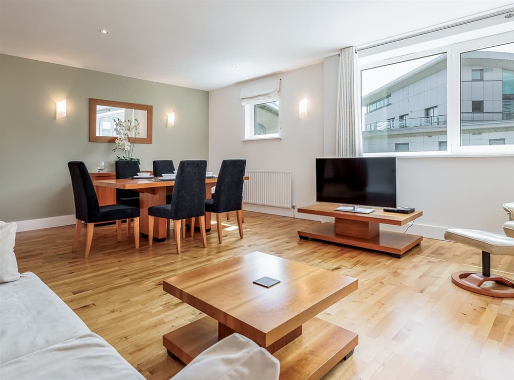 Living room/dining room at Jeanneau in Poole, Dorset