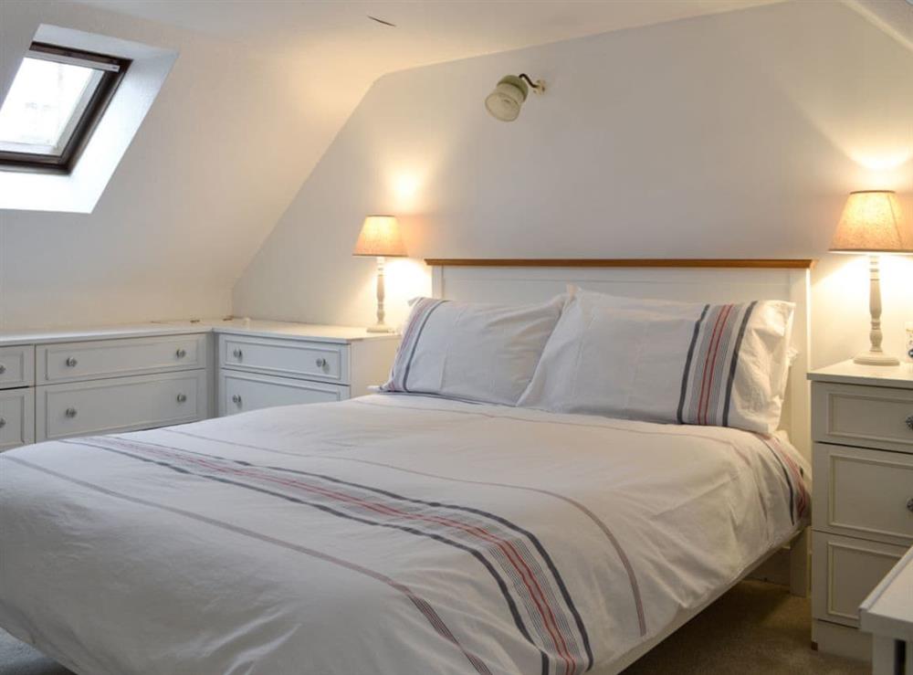 Double bedroom at Jebel in Cullen, Highlands, Banffshire