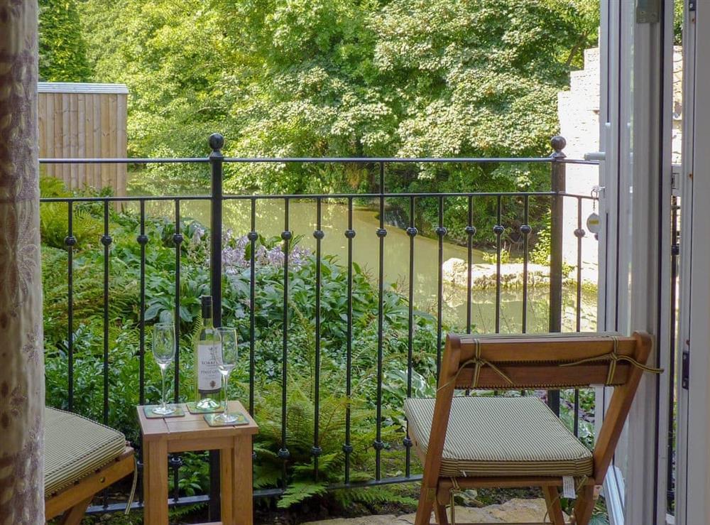 Delightful balcony area at Dippers Folly, 