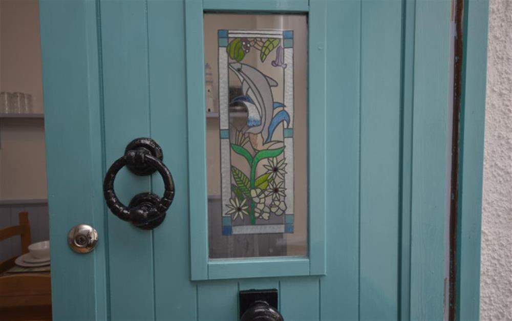 Stable entrance door. at Jemima Cottage in Looe