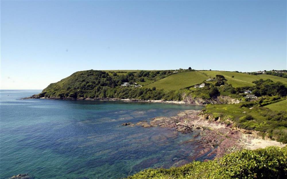 Talland Bay, a short drive from Looe at Jemima Cottage in Looe