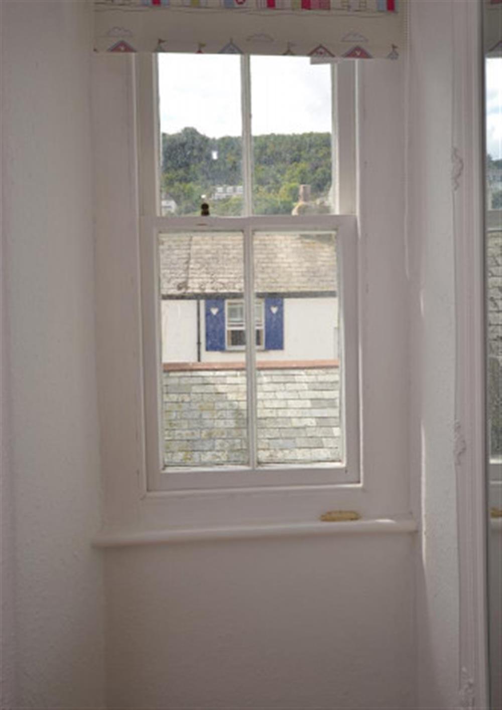 Views over Looe roof tops. at Jemima Cottage in Looe