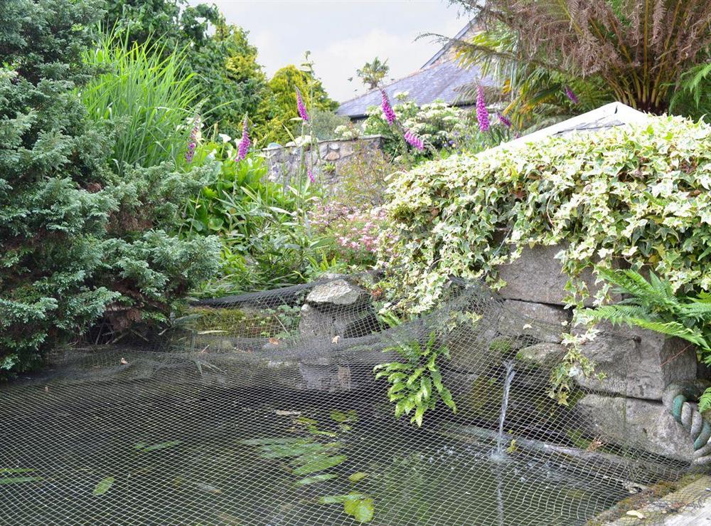 Covered fish pond