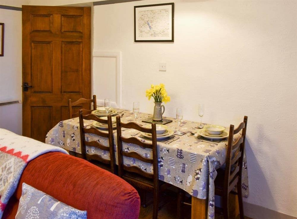 Dining Area at Jemimas Cottage in Bassenthwaite, Cumbria