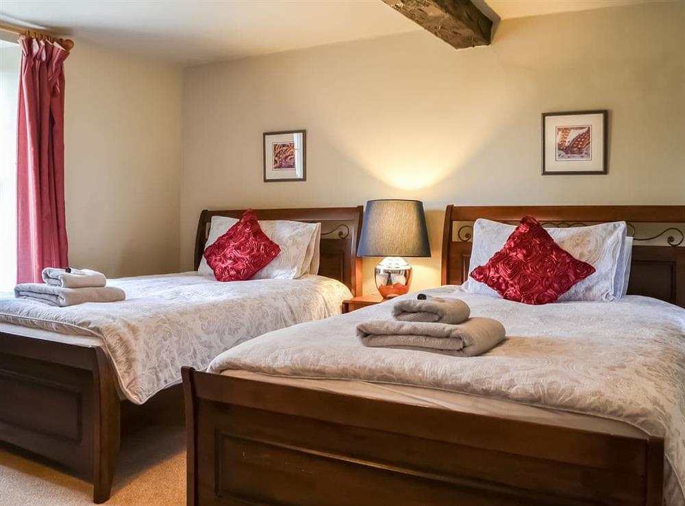 Twin bedroom at Jenkin Lodge in Thornthwaite, Keswick, Cumbria