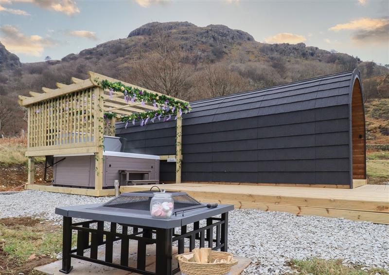 This is the garden at Jenny - Crossgate Luxury Glamping, Hartsop near Glenridding