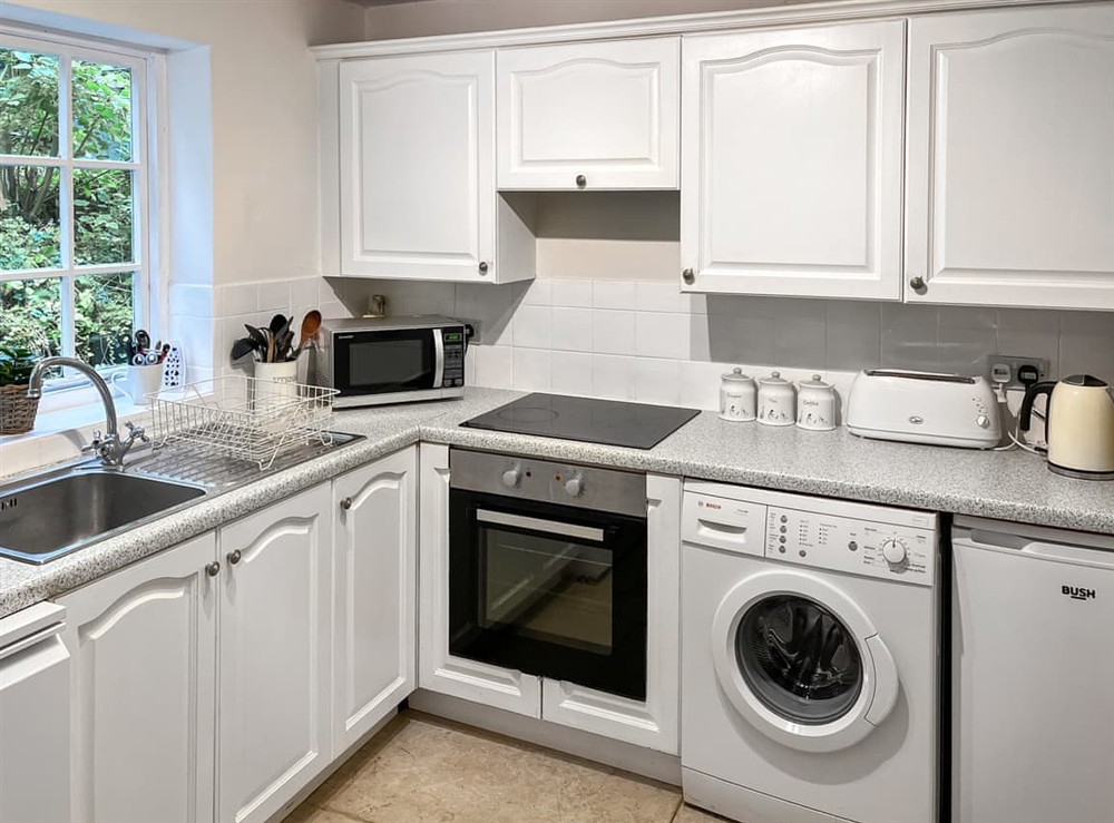 Kitchen at Jennys Cottage in Osmotherley, near Brompton, North Yorkshire