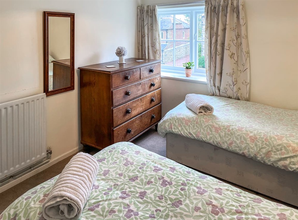 Twin bedroom (photo 2) at Jennys Cottage in Osmotherley, near Brompton, North Yorkshire
