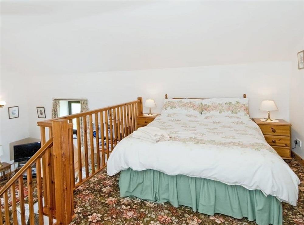 Double bedroom at Jerusalem Cottage in Earl Sterndale, near Buxton, Derbyshire