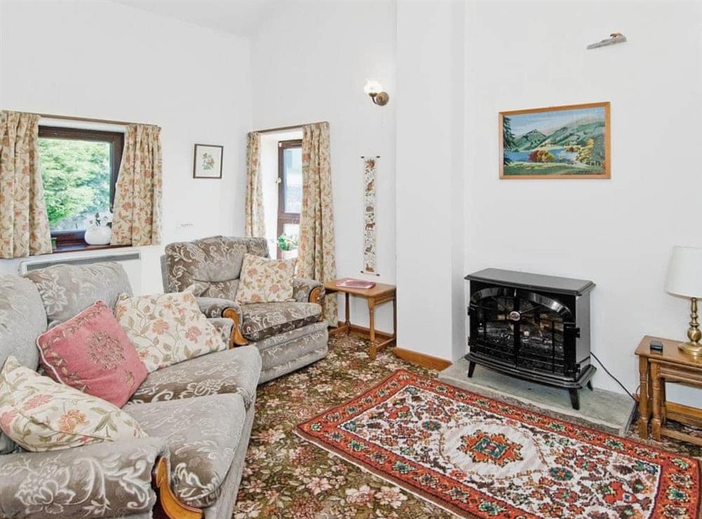 Living room at Jerusalem Cottage in Earl Sterndale, near Buxton, Derbyshire