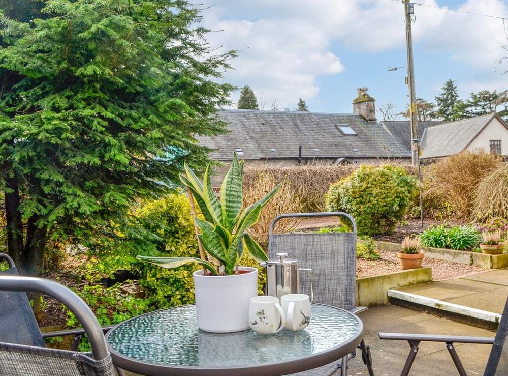 Outdoor area at Jessamine Cottage in Blairgowrie, Perthshire